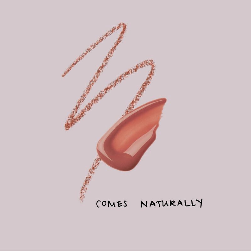 slide 5 of 8, Kylie Cosmetics Lip Makeup Glossy Lip Kit Comes Naturally - 0.14 fl oz - Ulta Beauty, 0.14 fl oz