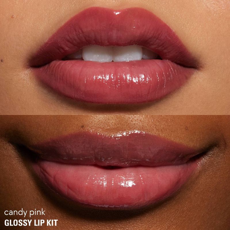 slide 2 of 8, Kylie Cosmetics Lip Makeup Glossy Lip Kit Candy K 2.0 - 0.14 fl oz - Ulta Beauty, 2 x 0.14 fl oz