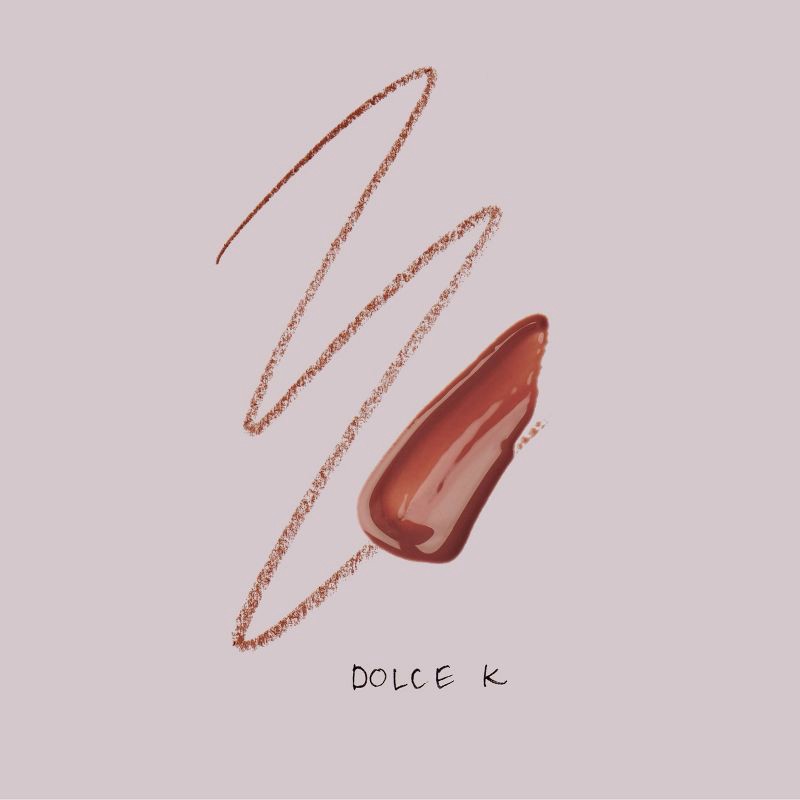 slide 5 of 8, Kylie Cosmetics Lip Makeup Glossy Lip Kit Dolce K - 0.14 fl oz - Ulta Beauty, 0.14 fl oz