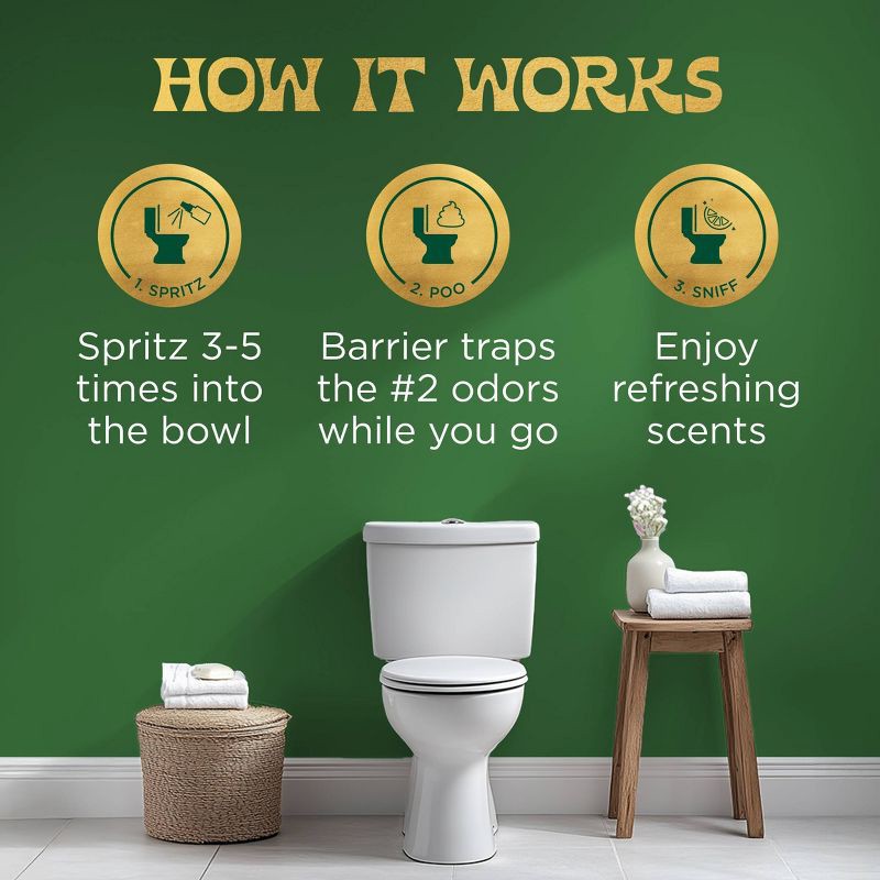 slide 4 of 11, Poo-Pourri Limited Edition Holiday 2025 Funky Fir Toilet Spray 2 fl oz, 2 fl oz