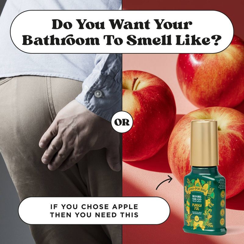 slide 5 of 11, Poo-Pourri Limited Edition Holiday 2025 Funky Fir Toilet Spray 2 fl oz, 2 fl oz