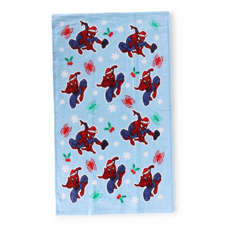 slide 2 of 4, 2pc Spider-Man Christmas Kitchen Towel Set, 2 ct