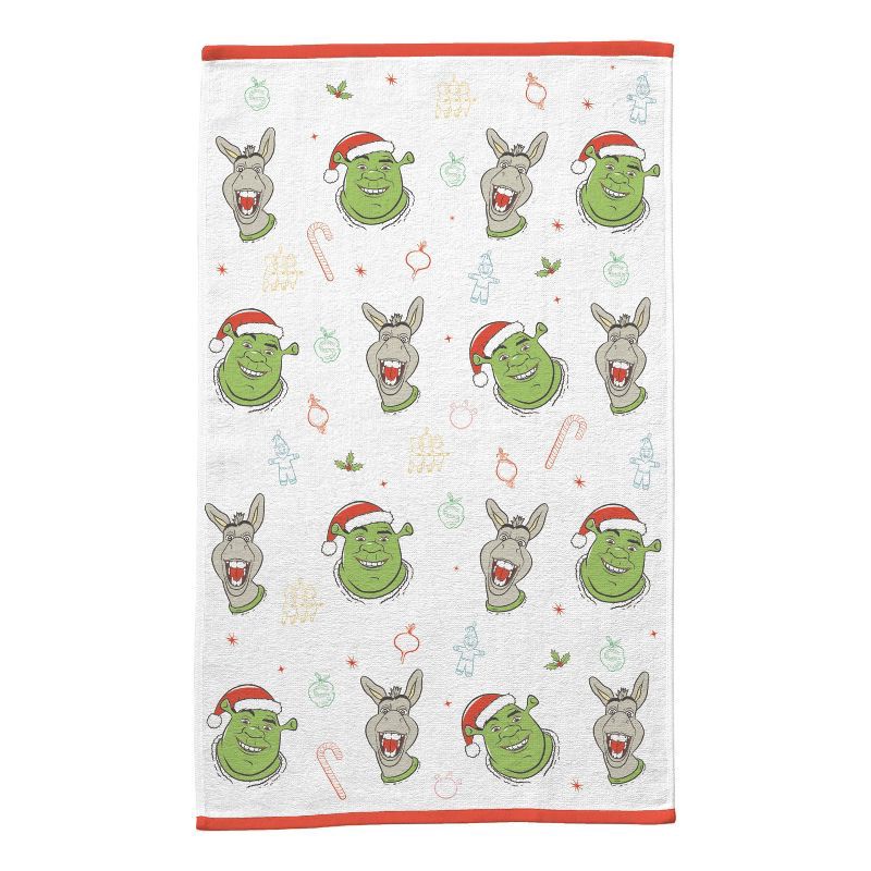 slide 3 of 3, 2pc Shrek Christmas Kitchen Towel Set, 2 ct