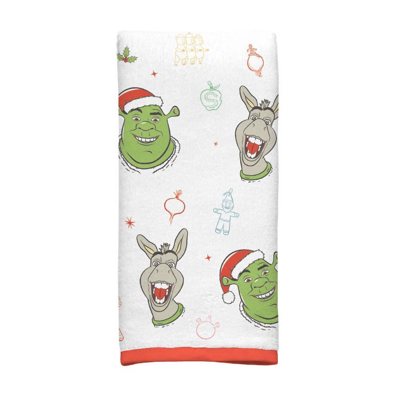 slide 1 of 3, 2pc Shrek Christmas Kitchen Towel Set, 2 ct