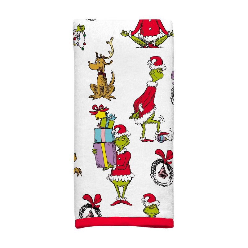 slide 1 of 3, 2pc The Grinch Christmas Kitchen Towel Set, 2 ct