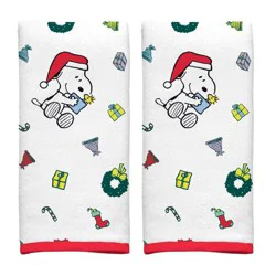 2pc Peanuts Christmas Kitchen Towel Set