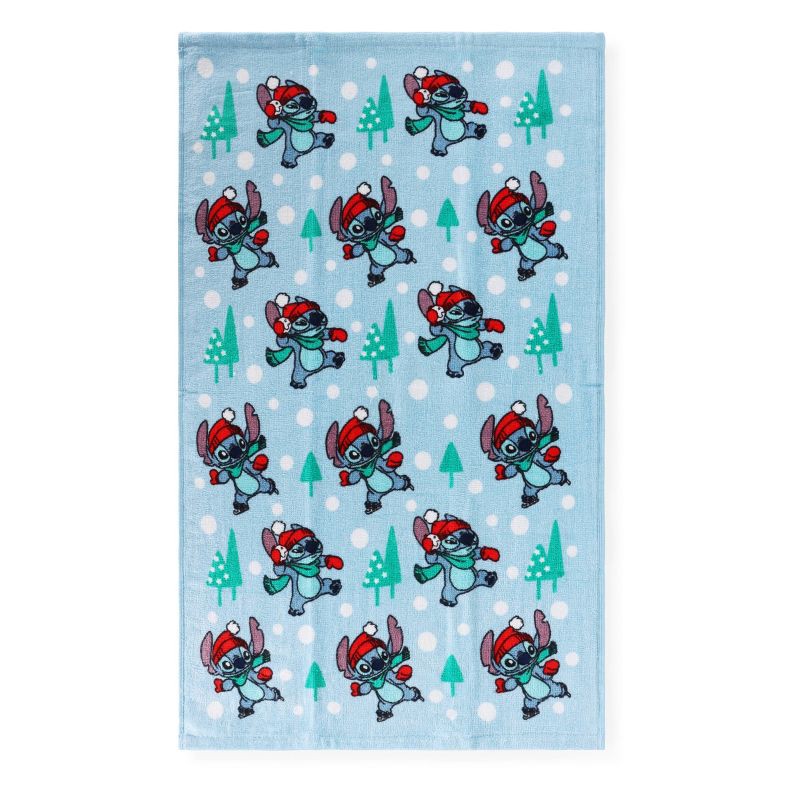 slide 2 of 3, 2pc Lilo & Stitch Christmas Kitchen Towel Set, 2 ct