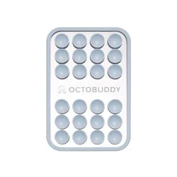 Octobuddy Silicone Suction Cup Phone Case Mount Mirror - Blue