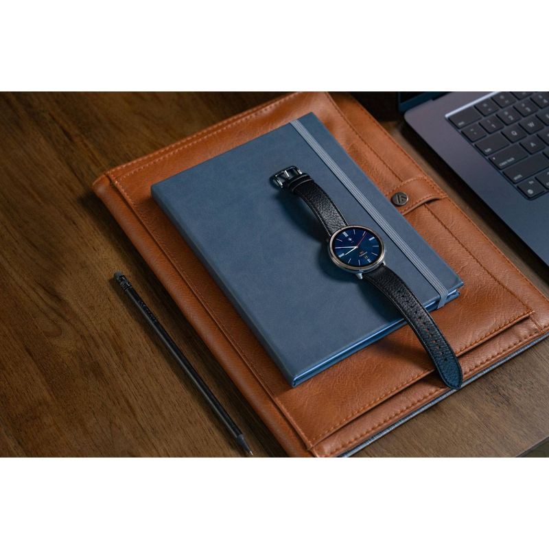 slide 7 of 10, Amazfit Active 2 Round Smartwatch - Black Leather, 1 ct