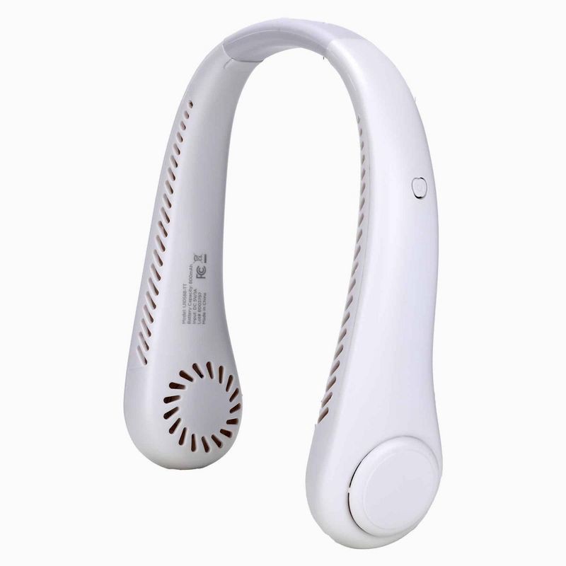 slide 1 of 7, IJoy Cool Down Portable Neck Fan - White, 1 ct