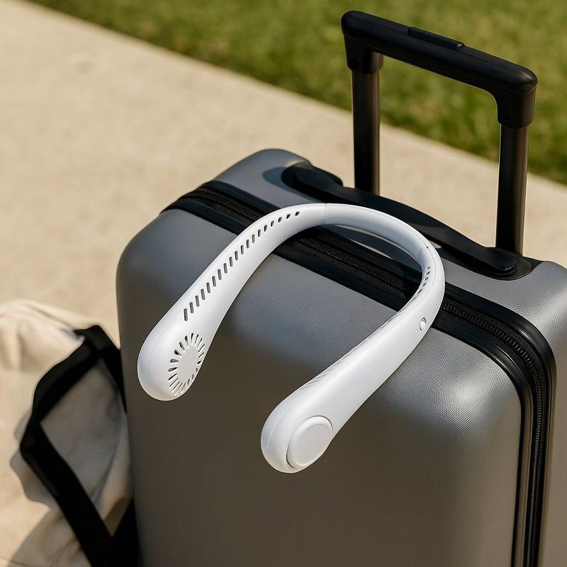 slide 7 of 7, IJoy Cool Down Portable Neck Fan - White, 1 ct