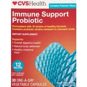 slide 1 of 1, CVS Health Probiotic Immune Support Vegetable Capsules, 30 ct