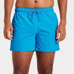 Men's 5'' Swim Trunks - Goodfellow & Co™ Blue XL
