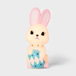Lit Decorative Easter Blow Mold Bunny Pink - Spritz™