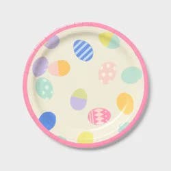 20ct Easter Disposable Dinner Plates - Spritz™