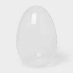 16" Fillable Plastic Easter Egg Clear - Spritz™