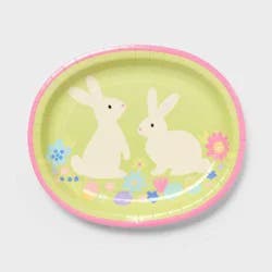10ct Easter Disposable Oval Platters - Spritz™