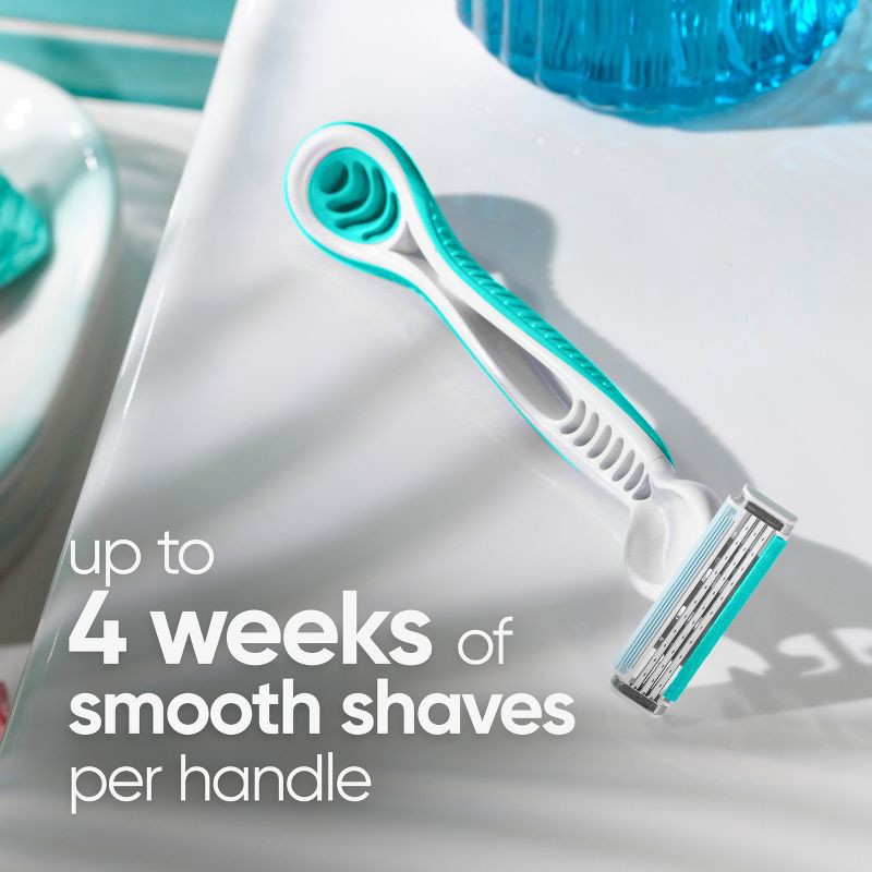 slide 4 of 9, Venus 3 Simply Disposable Razor, 1 ct