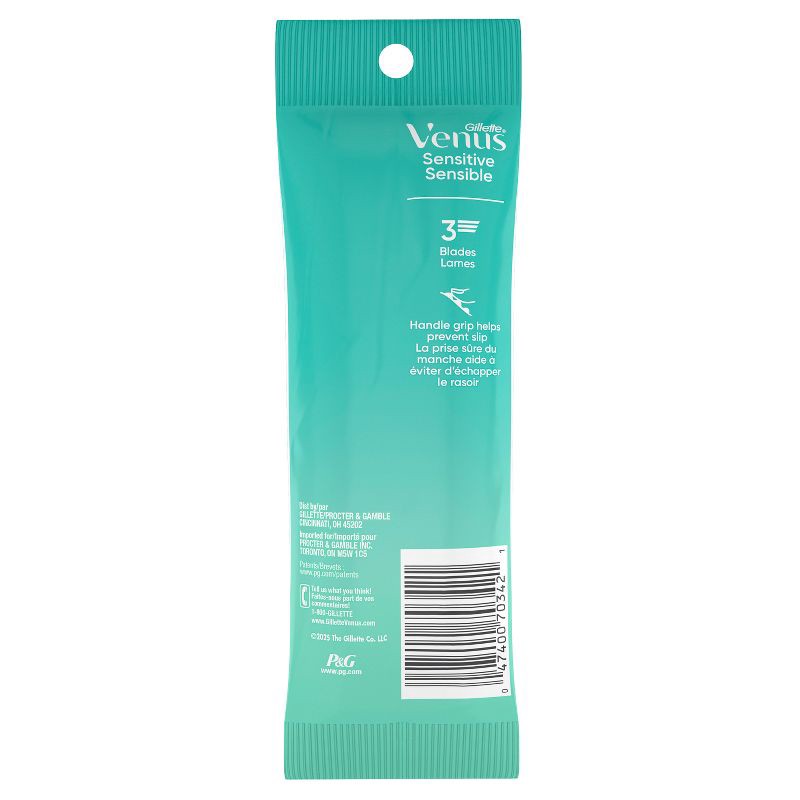slide 9 of 9, Venus 3 Simply Disposable Razor, 1 ct