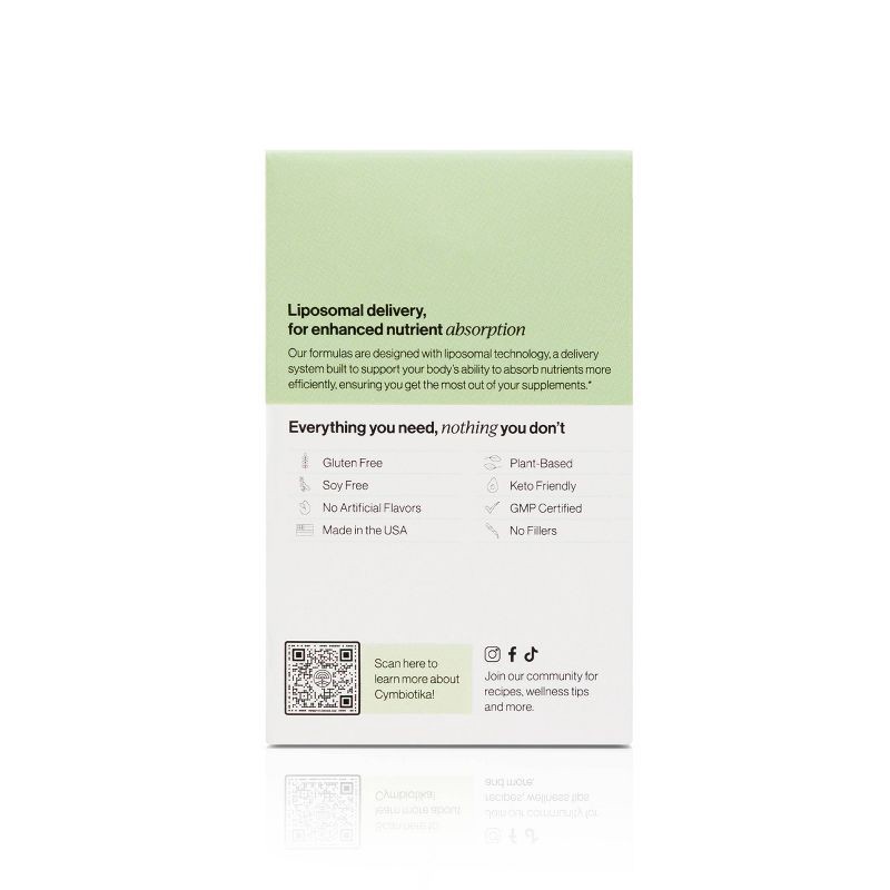 slide 4 of 6, CYMBIOTIKA Liposomal Magnesium Complex Vitamins - 12ct, 12 ct
