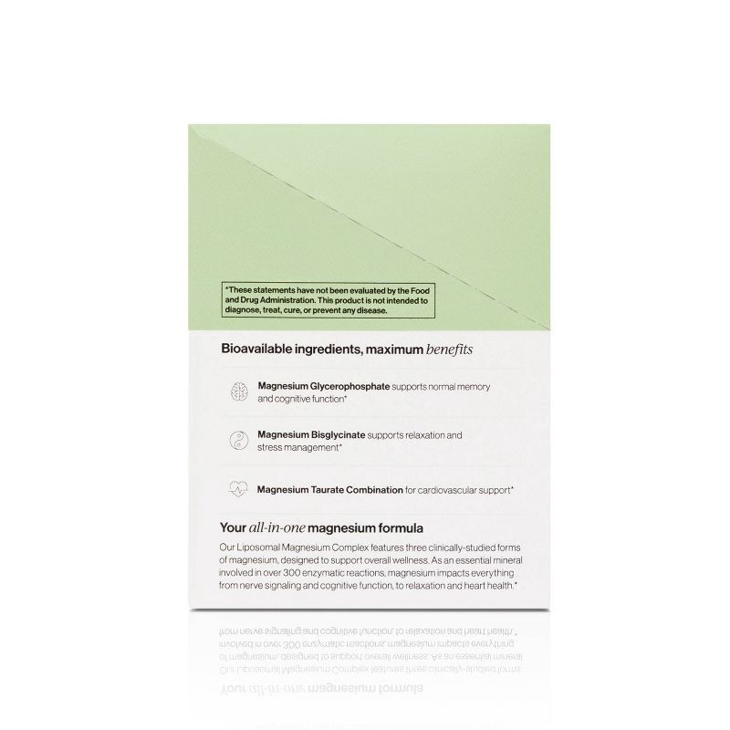 slide 5 of 6, CYMBIOTIKA Liposomal Magnesium Complex Vitamins - 12ct, 12 ct