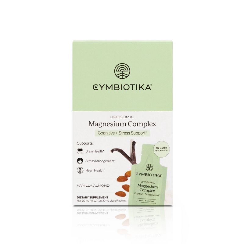 slide 1 of 6, CYMBIOTIKA Liposomal Magnesium Complex Vitamins - 12ct, 12 ct