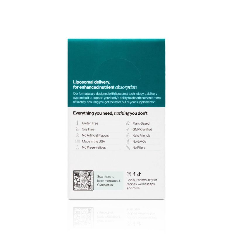 slide 4 of 6, CYMBIOTIKA Liposomal Glutathione - 12ct, 12 ct