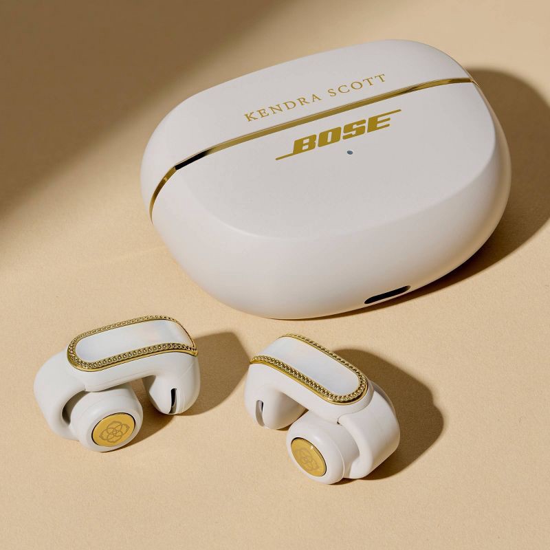 slide 4 of 8, Bose x Kendra Scott Ultra Open Earbuds - Mother of Pearl, 1 ct