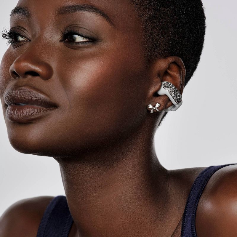 slide 8 of 8, Bose x Kendra Scott Ultra Open Earbuds - Rhodium Filigree, 1 ct