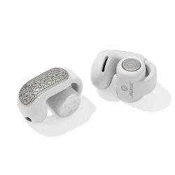 Bose x Kendra Scott Ultra Open Earbuds - Rhodium Filigree