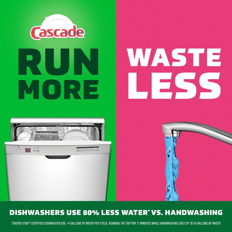 slide 4 of 9, Cascade Complete Pods Dishwasher Detergent Wicked Emerald City - 78ct, 40.9 oz, 72 ct