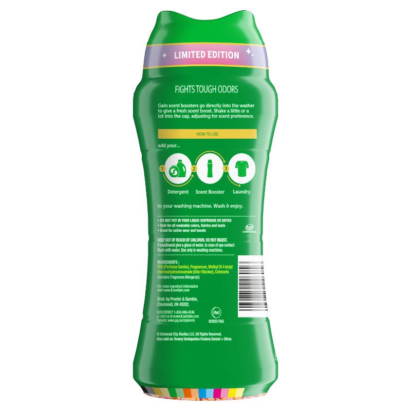 slide 13 of 14, Gain Wicked Laundry Scent Booster Beads, Limited Edition Charm & Yellow Brick Wonder - 12.2oz, 12.2 oz