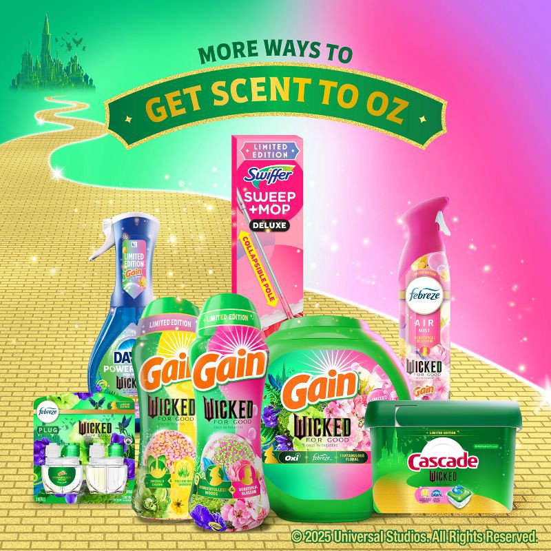 slide 9 of 14, Gain Wicked Laundry Scent Booster Beads, Limited Edition Charm & Yellow Brick Wonder - 12.2oz, 12.2 oz