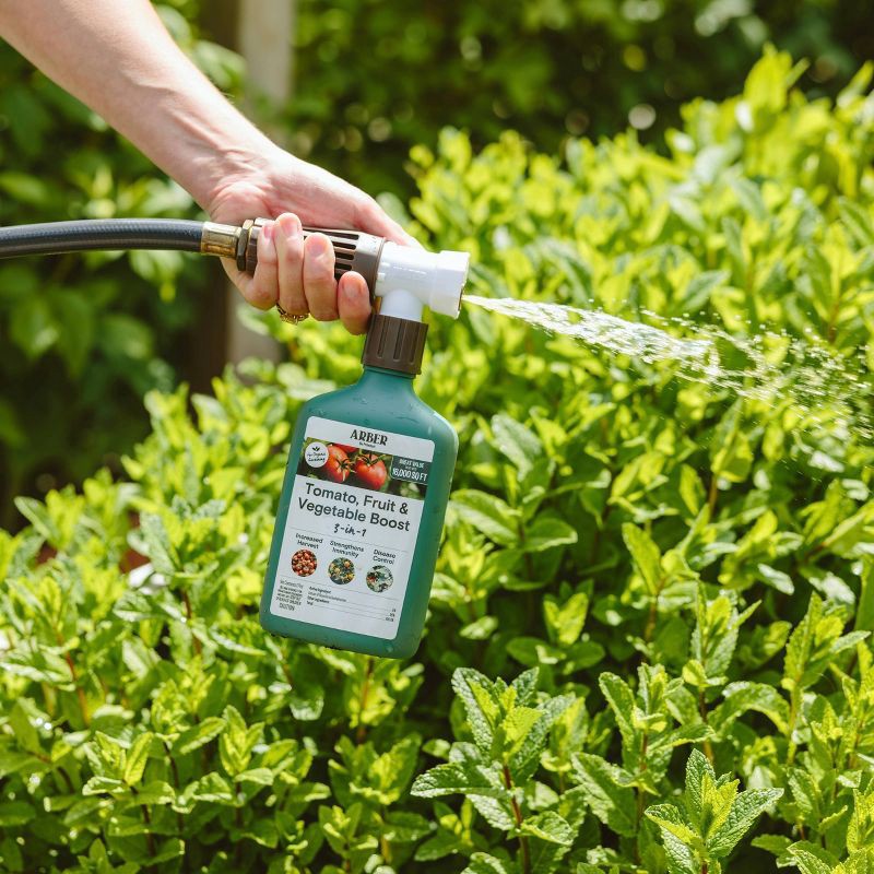 slide 2 of 6, Arber Organic 3-in-1 16 oz Boost for Tomato Fruit and Vegetable Ready to Spray Fertilizer, 16 oz