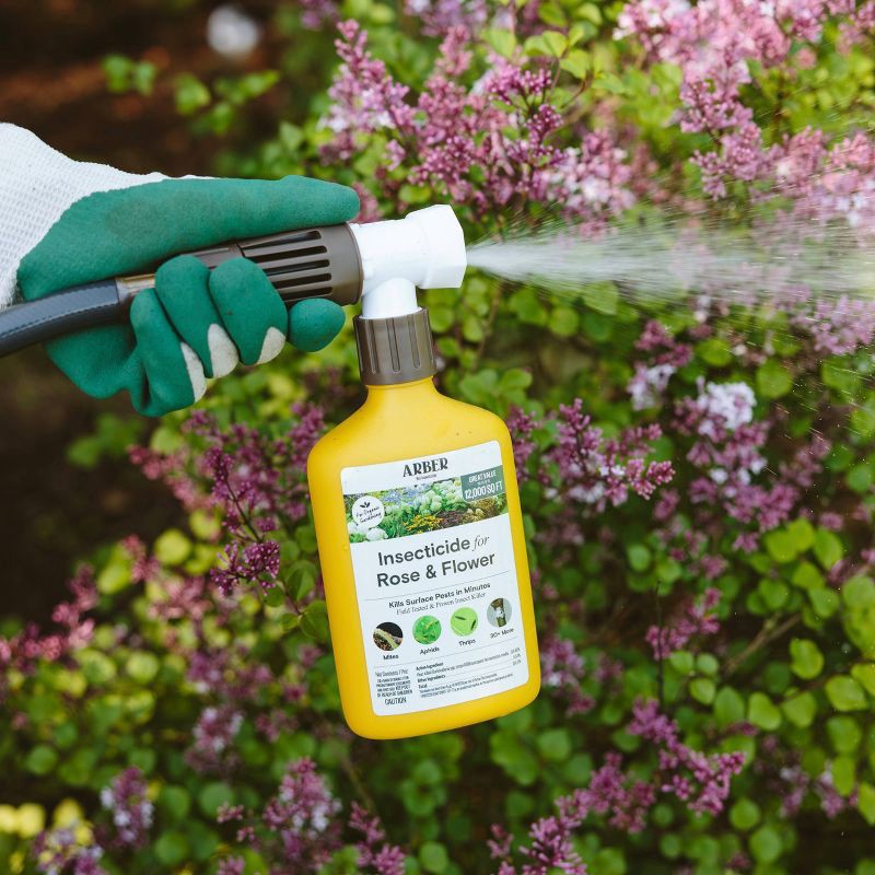 slide 2 of 6, Arber Organic Insecticide for Rose and Flower, 1 ct