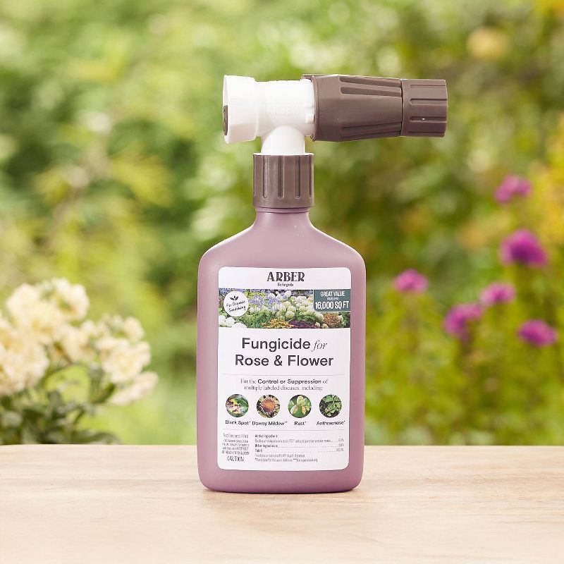 slide 6 of 6, Arber Organic Fungicide for Rose and Flower, 1 ct