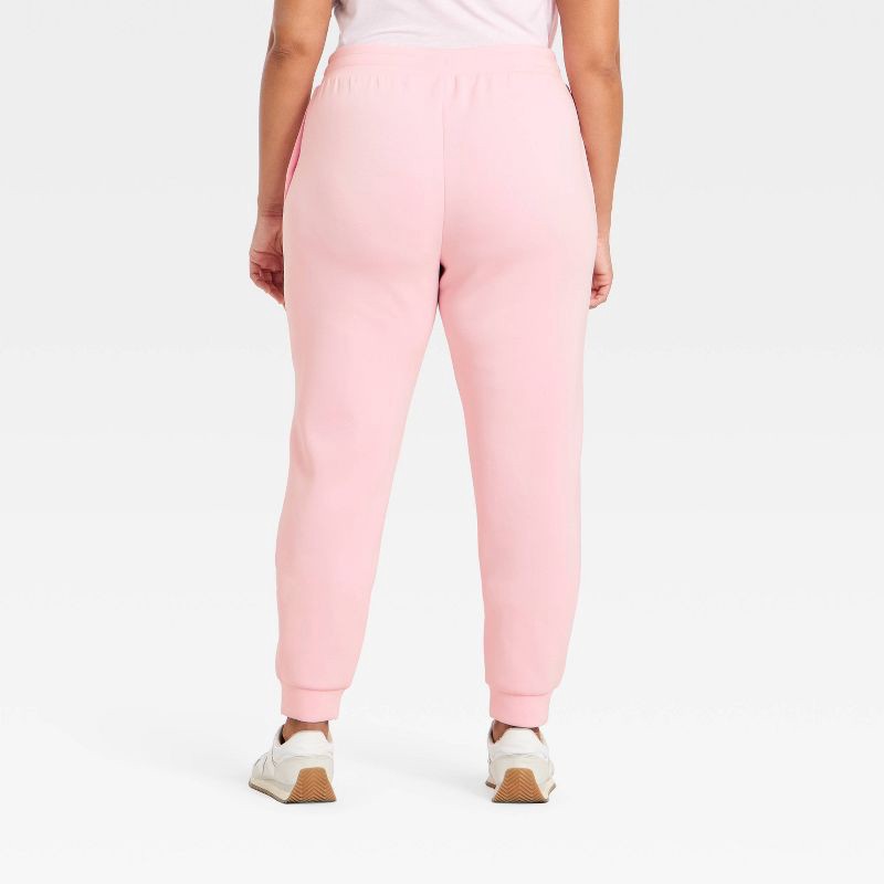 slide 5 of 5, Women's Airy Sleek Jogger Sweatpants - All In Motion™ Light Pink XS, 1 ct