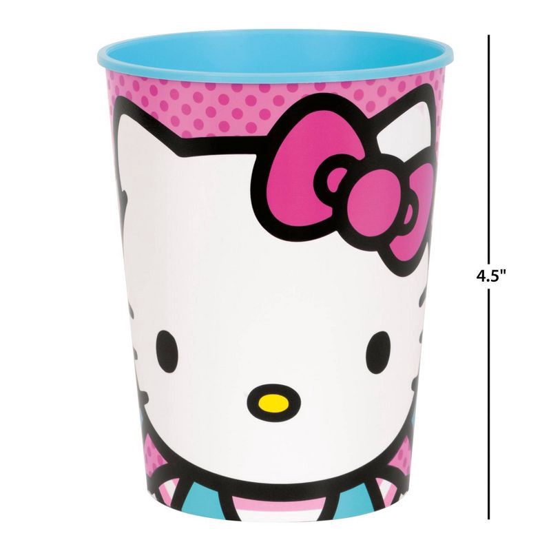slide 5 of 5, Hello Kitty 16oz Plastic Cup, 16 oz