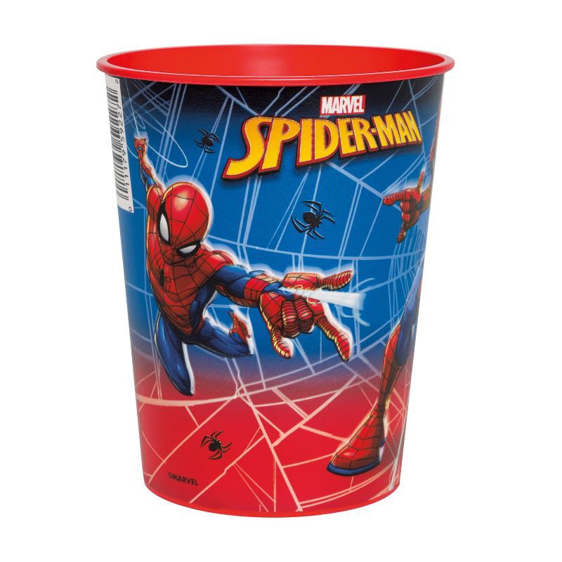 slide 2 of 4, Spider-Man 16oz Plastic Cup, 16 oz