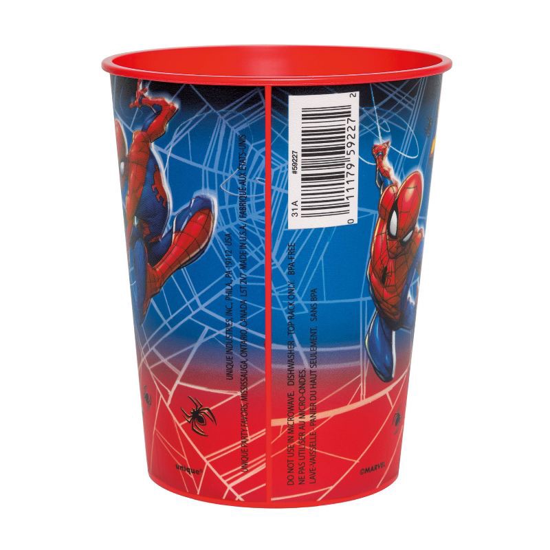 slide 3 of 4, Spider-Man 16oz Plastic Cup, 16 oz