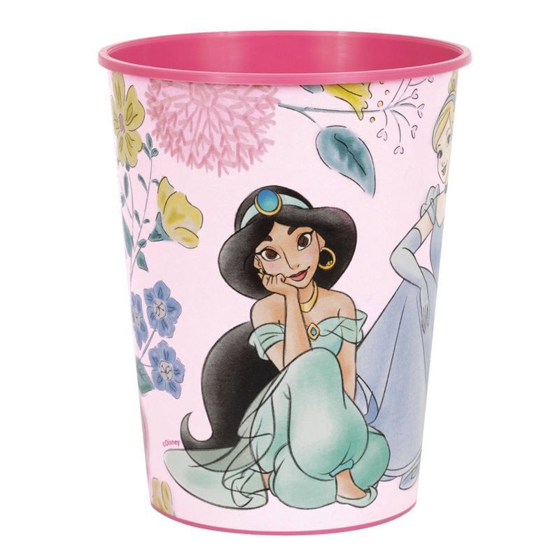 slide 3 of 5, Disney Princess 16oz Plastic Cup, 16 oz