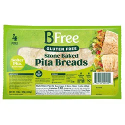 BFree Foods Stone Baked Pita Breads - 7.76oz/4ct