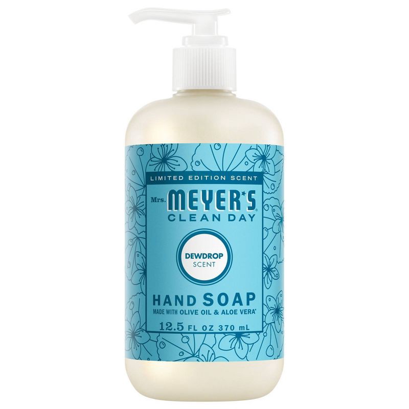 slide 1 of 9, Mrs. Meyer's Clean Day Dew Drop Liquid Hand Soap - 12.5 fl oz, 12.5 fl oz