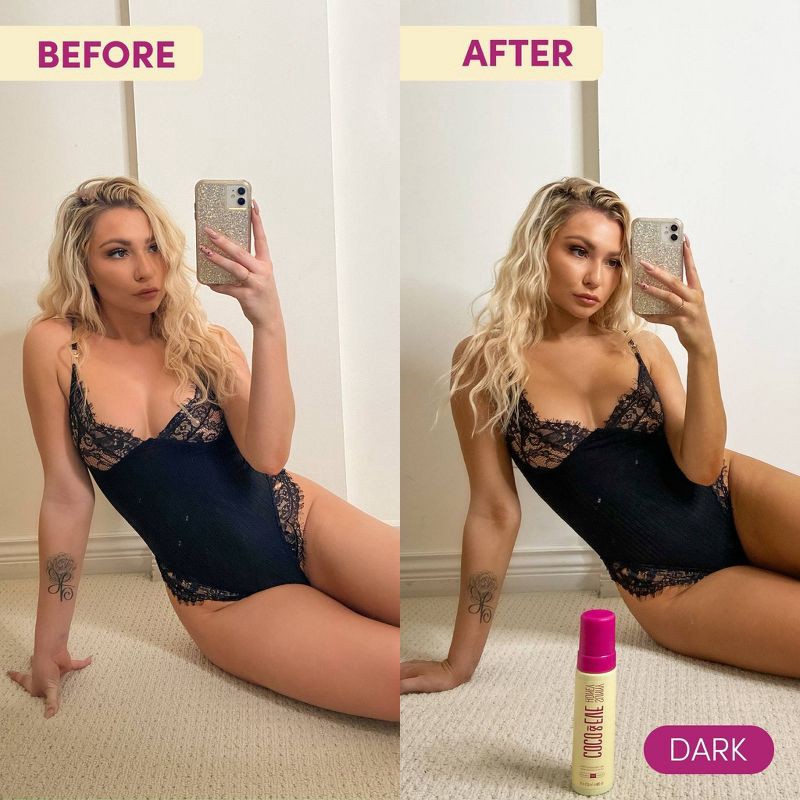 slide 4 of 5, Coco & Eve Self Tan Travel Kit - Dark - 1.69 fl oz - Ulta Beauty, 1.69 fl oz