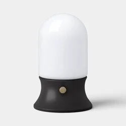 Mini Lamp Lantern Style Black - Room Essentials™