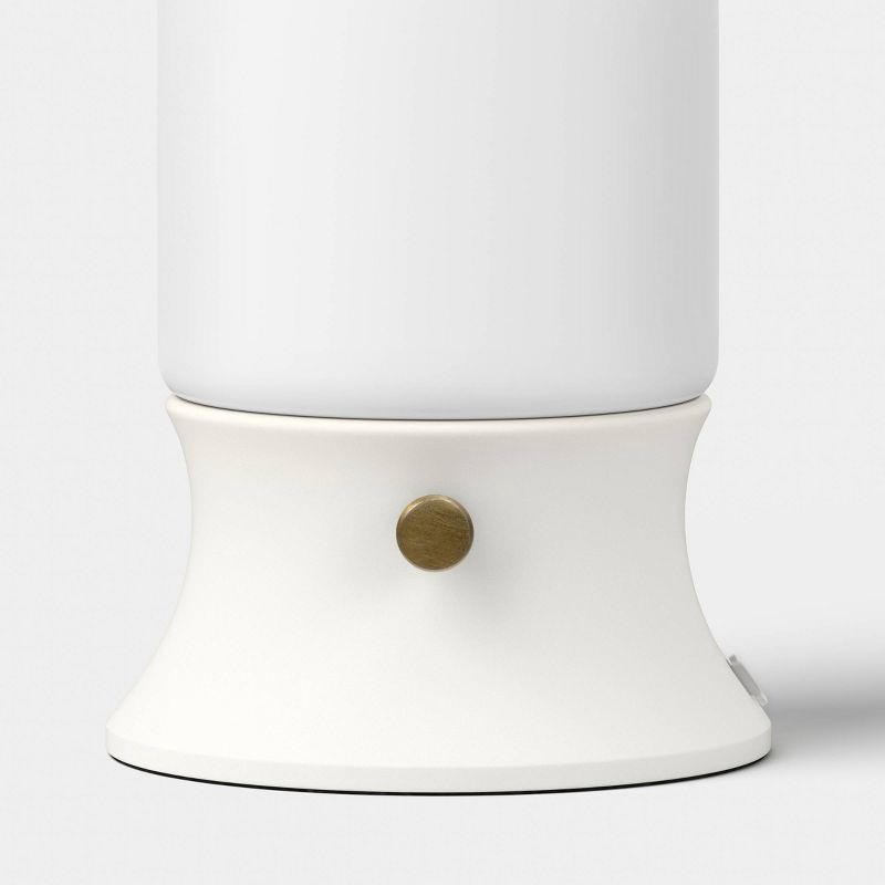 slide 4 of 4, Mini Lamp Lantern Style White - Room Essentials™, 1 ct