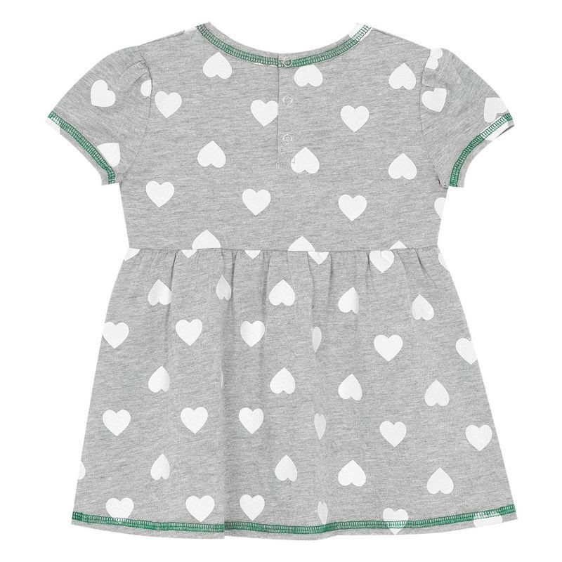 slide 3 of 3, NBA Boston Celtics Toddler Gray Dress - 2T, 1 ct