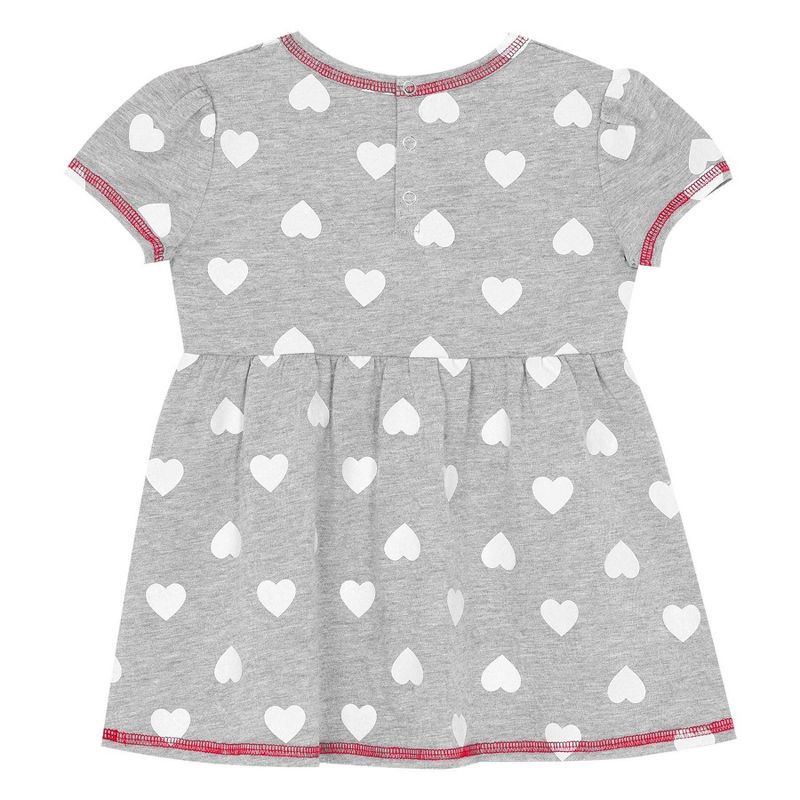 slide 2 of 3, NBA Chicago Bulls Toddler Gray Dress - 3T, 1 ct