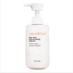 cocokind Ceramide Milk Face & Body Cleanser - 13.5 fl oz: No Fragrance Added, Cream, For Oily, Combination, Sensitive, Dry Skin