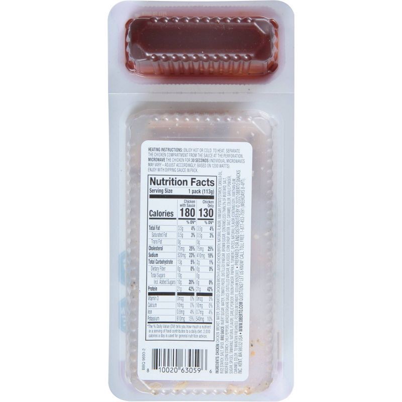 slide 3 of 3, Oberto Chicken Bites - BBQ - 4oz, 4 oz